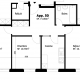 Appartement de 3 pièces, 71 m2, à Les Geneveys-sur-Coffrane - Plan objet locatif 